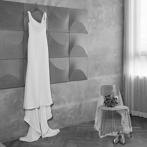 Styling af Fit & Flare brudekjoler – fuldend dit look hos One & Only i Allerød